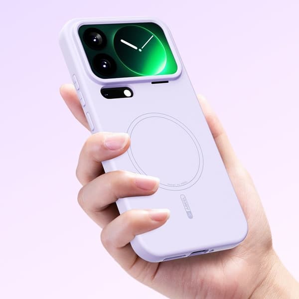 ABEEL Mobilskal till Xiaomi 17 Pro Max MagSafe Mjuk Silikon Blå