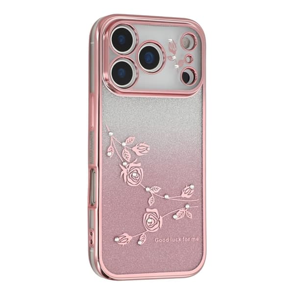 KADEM Mobilskal till iPhone 17 Pro Flexible Gradient - Roséguld Roséguld
