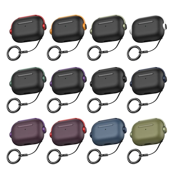 AHASTYLE AirPods Pro/Pro 2 Mobilskal Bluetooth WG109 Vit