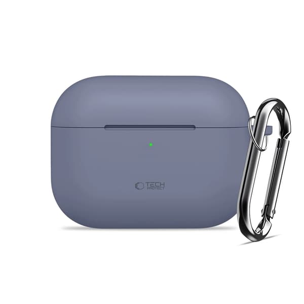 Tech-Protect Apple Airpods Pro 3 Skal Silikon Hook - Baby Blå Blå