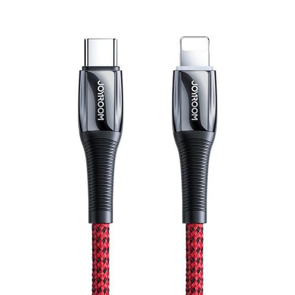 Joyroom USB-C till Lightning kabel 20W 2.4A 1.2m - Röd Red