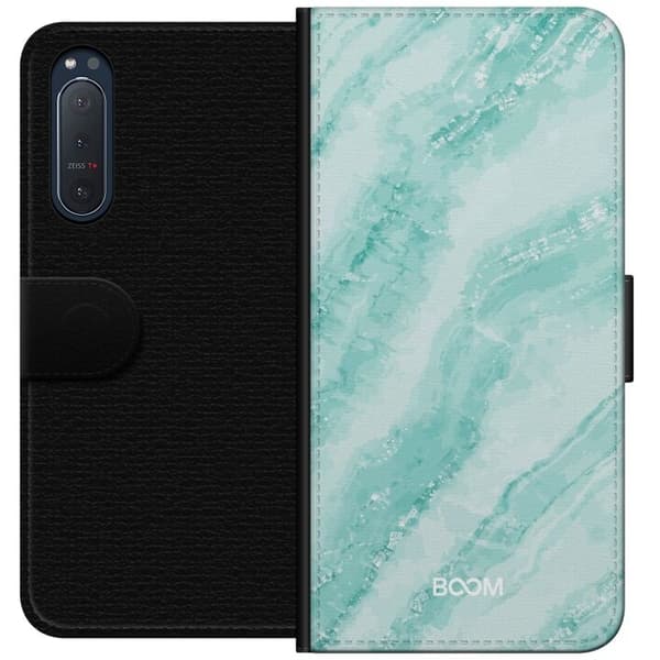 Plånboksfodral till Sony Xperia 5 II med Mint Marble