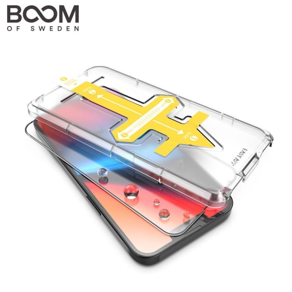 BOOM iPhone 13 Pro Max Curved Härdat Glas Skärmskydd