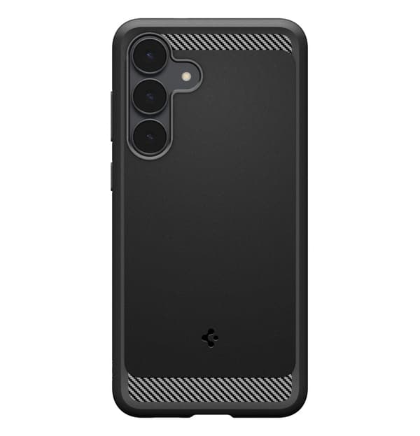 Spigen Mobilskal till Galaxy S25 FE Rugged Armor - Matte Svart Svart