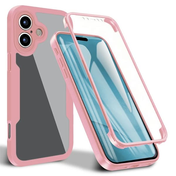 Mobilskal till iPhone 17 Acrylic + TPU - Rosa Rosa