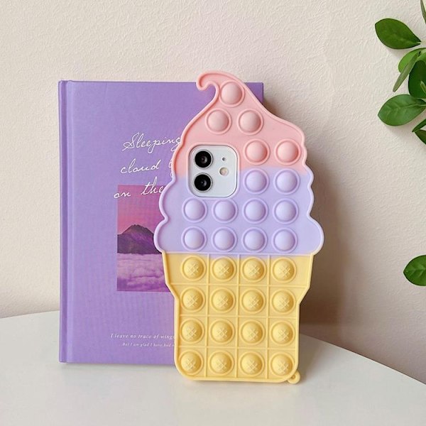 Ice Cream Skal iPhone 11 - Rosa/Lila