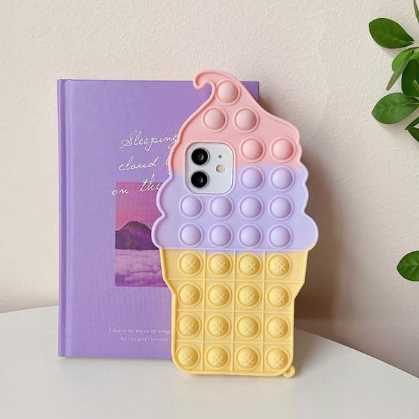 Ice Cream Skal iPhone 11 - Rosa/Lila Rosa