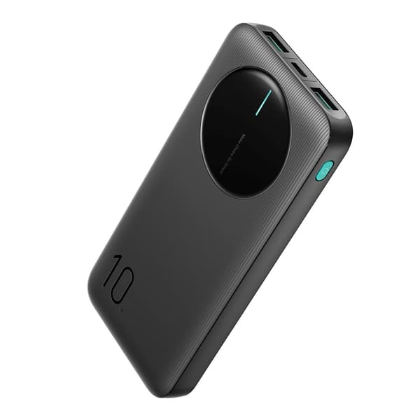 Joyroom Powerbank 10000mAh 2xUSB-A 1xUSB-C 2.4A - Svart Black
