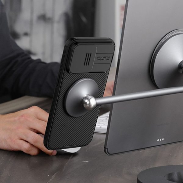 NILLKIN CamShield Pro Mobilskal för iPhone 15 Pro Max Blå