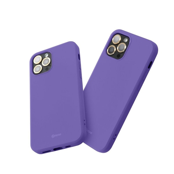 iPhone X/XS Skal Roar Jelly Mjukplast - Lila