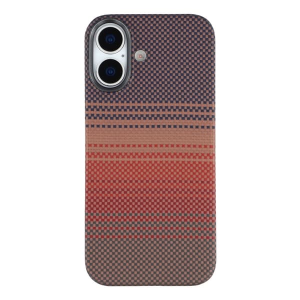 Mobilskal till iPhone 17 MagSafe Aramid Fiber Gradient - Gul Gul