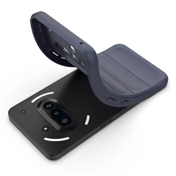 Mobilskal till Nothing Phone (3a) MagSafe Rugged TPU - Blå Blå