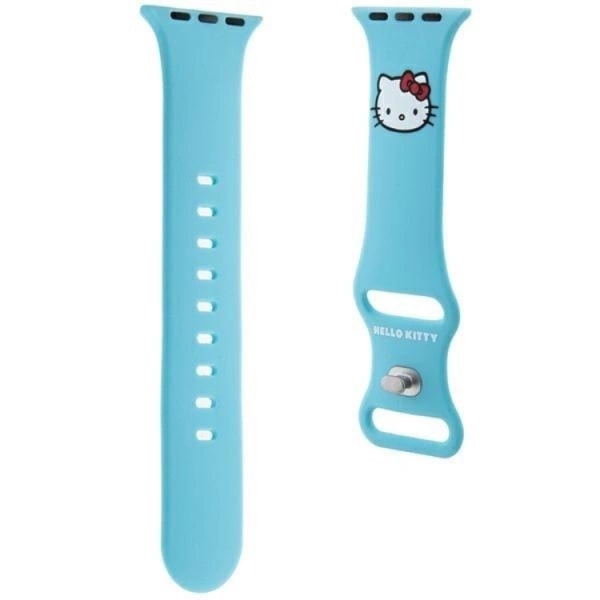 Hello Kitty Apple Watch (38/40/41 mm) Armbånd Kitty Head - Blå