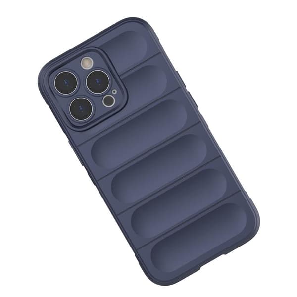 iPhone 13 Pro Skal Magic Shield Flexible Armored - Mörkblå Blå