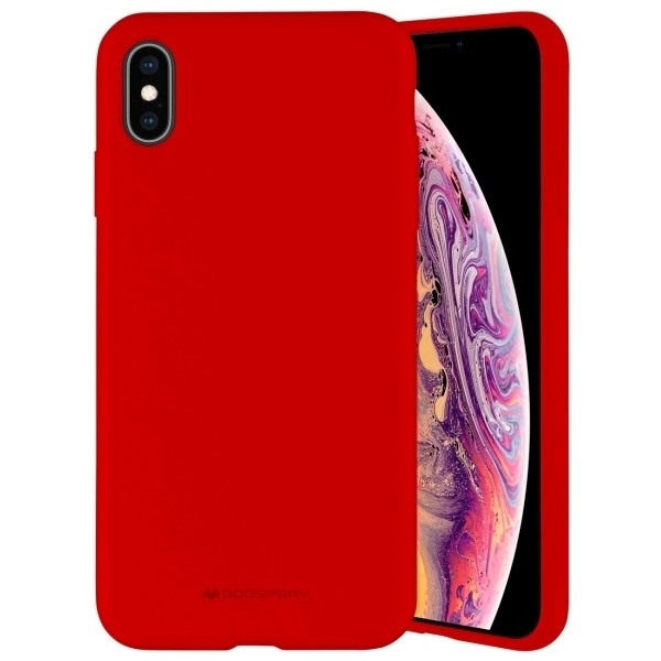 Mercury Mobilskal till iPhone 13 Pro max Silikon - Röd