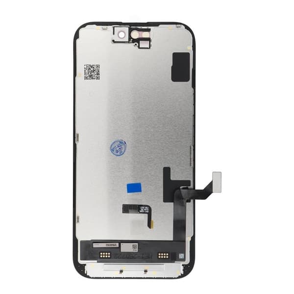 iPhone 15-skærm med LCD-skærm JK HARD OLED-switch IC Svart