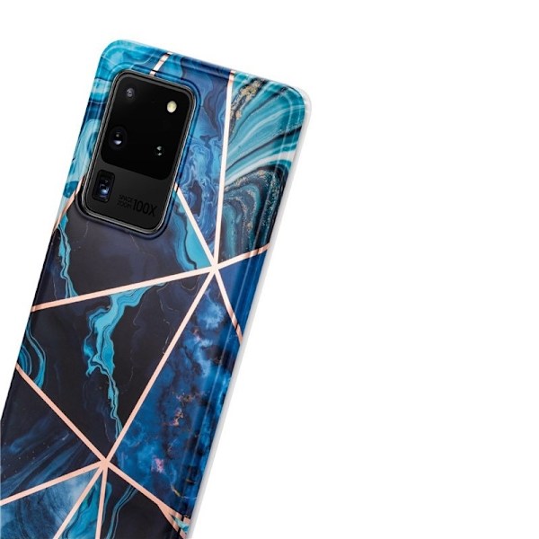 BOOM - Grid skal till Galaxy S21 - Svart Marmor Svart