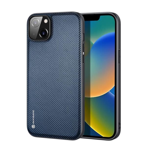 Dux Ducis iPhone 14 Plus -kuori Fino Nylon - Sininen Blå