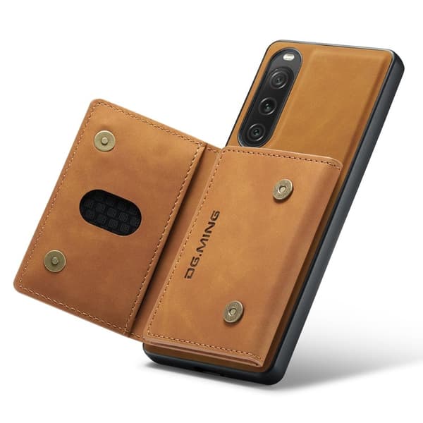 DG.MING M2 Series Mobilskal till Sony Xperia 10 V Shockproof Brun