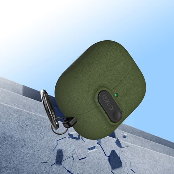 Tech-Protect Galaxy Buds 3/3 FE/3 Pro Cover Slim Hook Grön