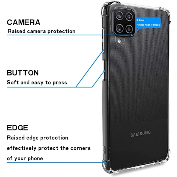 Boom Samsung Galaxy A22 5G Shockproof Skal (NR)