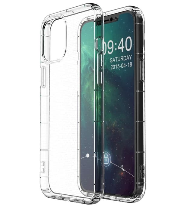 Tunt Mjukt Drop-Proof Skal iPhone 13 Pro Max - Clear Transparent