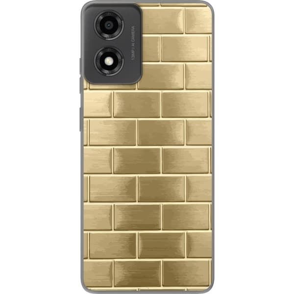 Mobilskal till Motorola Moto E14 med Gyllene Murstenar