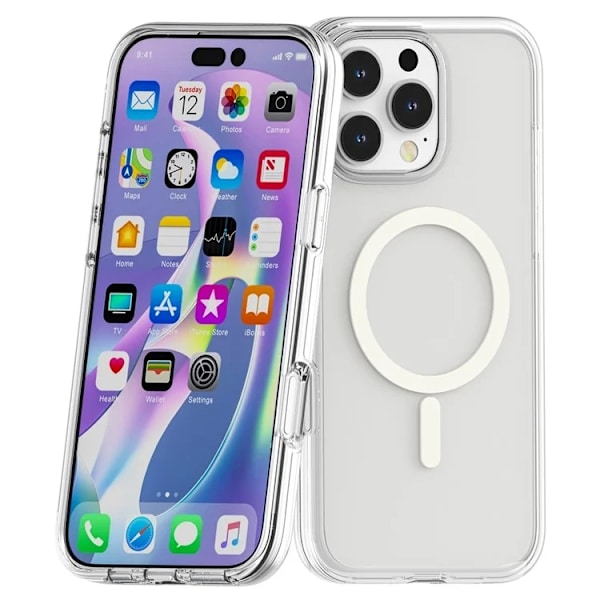 Mobilskal till iPhone 16 Pro MagSafe - Transparent Transparent