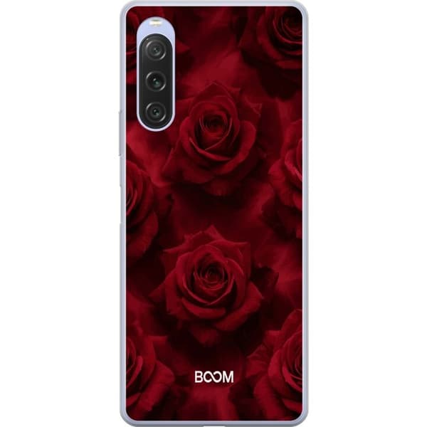 Mobilskal till Sony Xperia 10 V med Crimson Rose