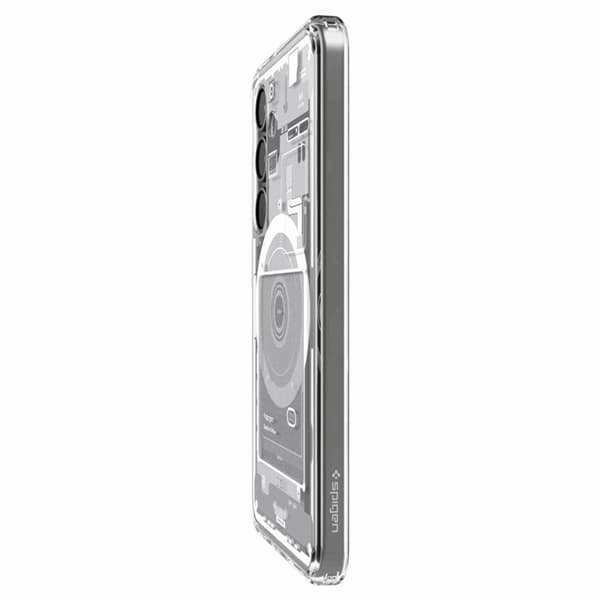 Spigen Mobilskal till Galaxy S25 Magsafe Ultra Hybrid - Zero One Vit