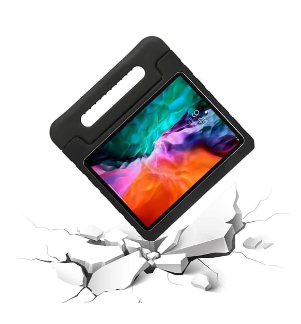 Iskunkestävä EVA-suojus iPad Pro 11:lle 2020/2021 - musta Black