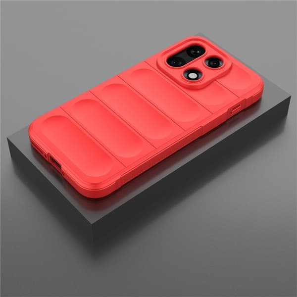 Mobilskal till OnePlus 15 5G Anti-Drop Soft TPU Rugged Röd