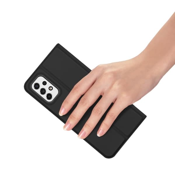 DUX DUCIS Skin Pro Samsung Galaxy A53 Plånboksfodral KonstLäder - Svart