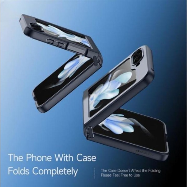 Dux Ducis Galaxy Z Flip 5 matkapuhelimen suojakuori Aimo - musta