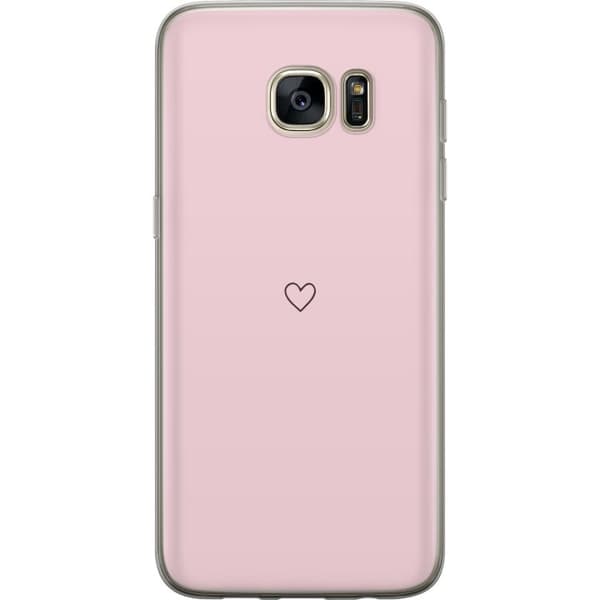 Mobilskal till Samsung Galaxy S7 edge med Litet Hjärta