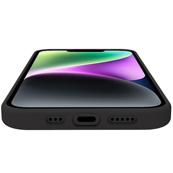 Celly iPhone 15 Mobilskal Planet Soft TPU - Svart Svart