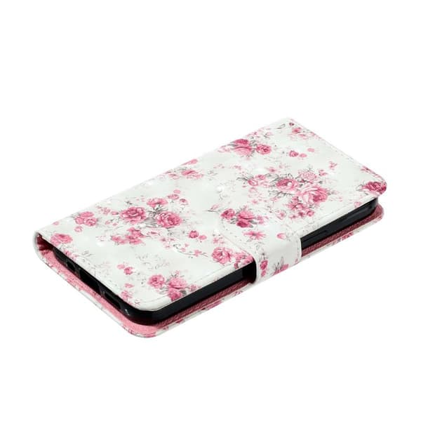 Plånboksfodral för Samsung Galaxy S26 Plus 3D-mönster Konstläder - Rosor