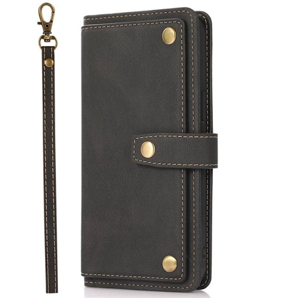 iPhone 14 Pro Plånboksfodral Flip - Svart Black