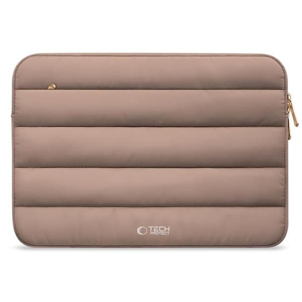 Tech-Protect Computertaske 13"-14" Fluffy - Valnød Beige