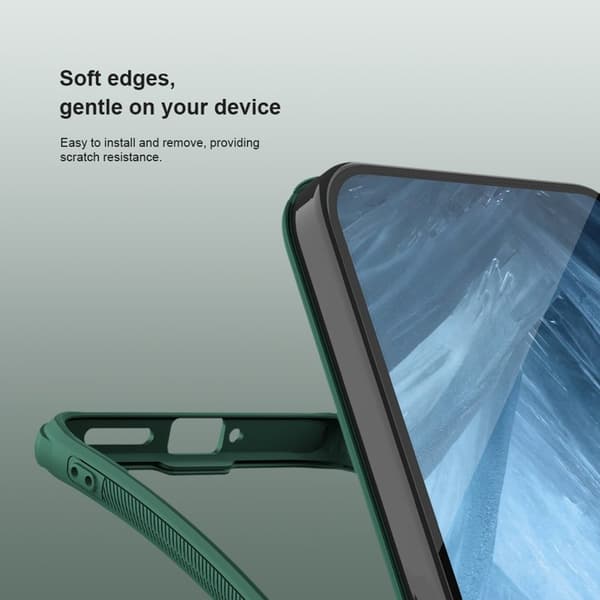 NILLKIN Frosted Shield Pro Mobilskal för Google Pixel 9 Pro XL - Svart