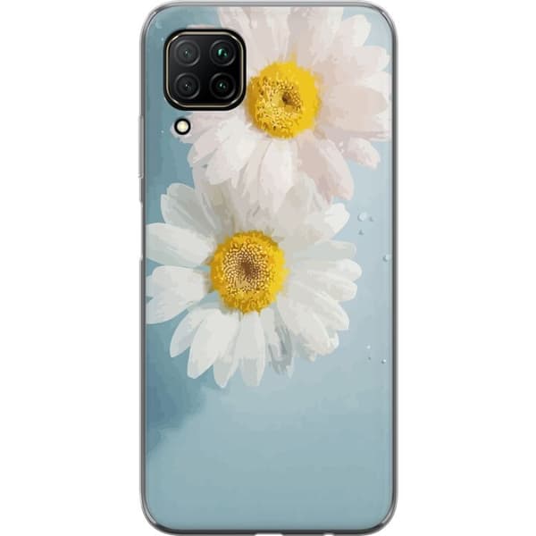Mobilcover til Huawei P40 lite med Sommerblomster