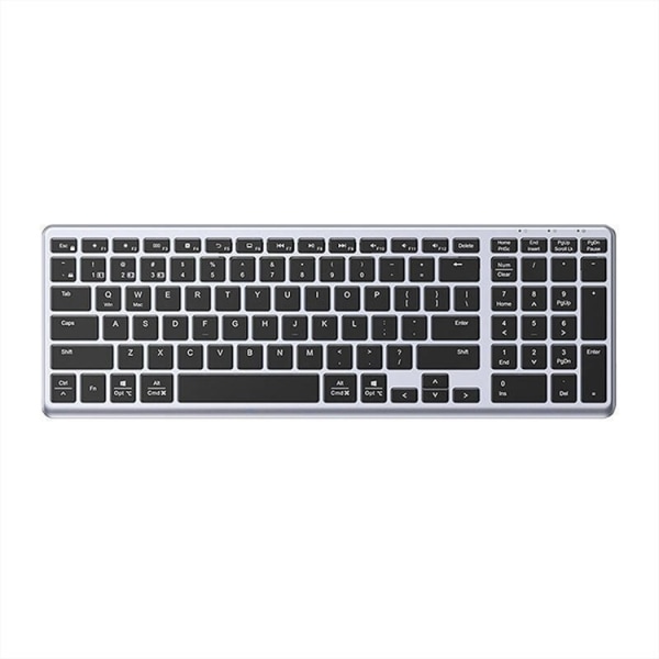 Ugreen Trådlös English Keyboard Med bakgrundsbelysning