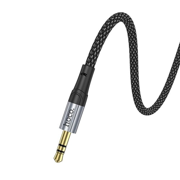 Hoco Aux til Aux 3.5mm Kabel 1m (han) UPA26 - Sort Black