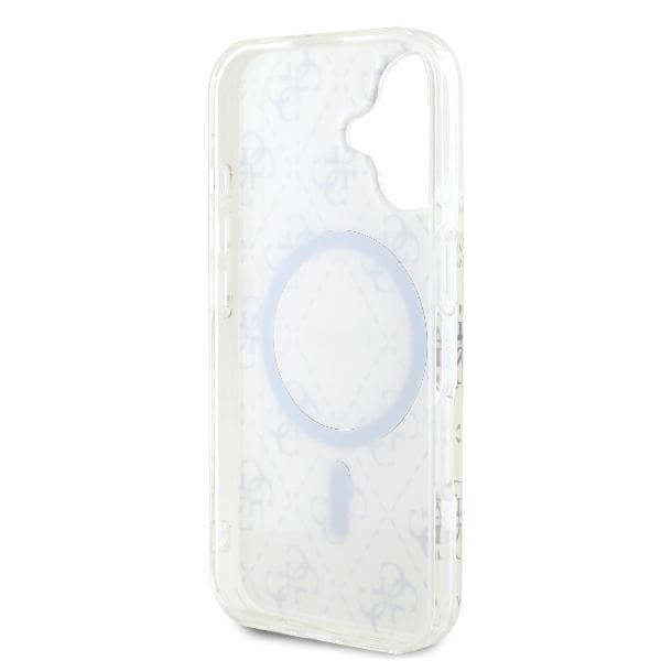 Guess Mobilskal till iPhone 16 Plus MagSafe IML 4G - Vit Vit