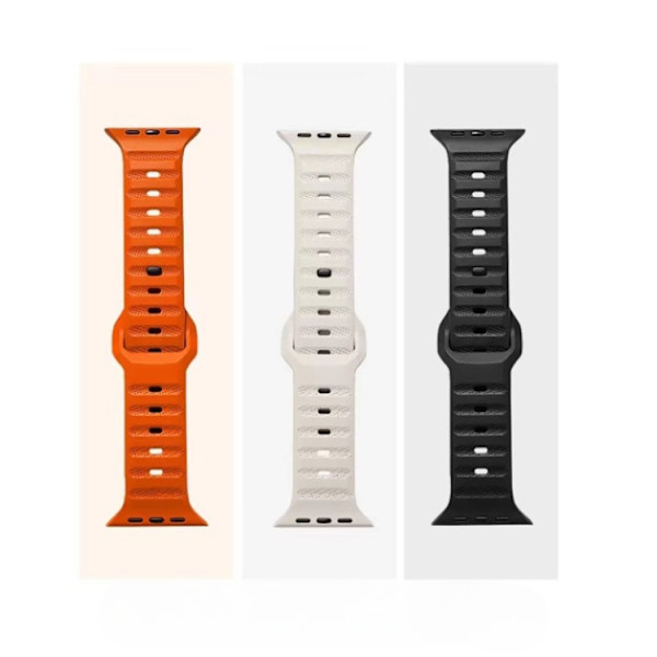 Apple Watch 4/5/6/7/8/SE (38/40/41mm) Rugged Band - Grå