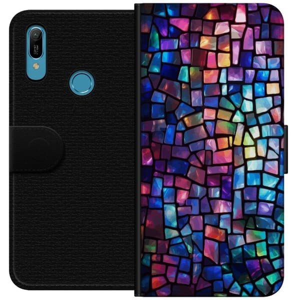 Plånboksfodral till Huawei Y6 (2019) med Disco