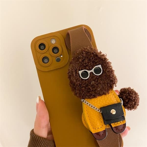 Biscuitman Handrem iPhone 13 Pro Cover - Gul Brun