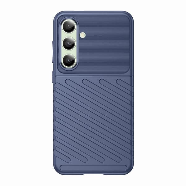 Telefontaske til Galaxy S24 FE Thunder Armored - Blå Blå