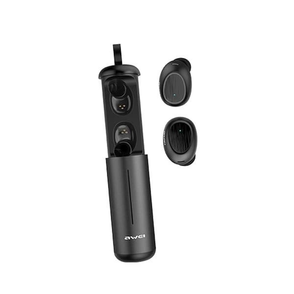 Awei TWS Bluetooth In-Ear Hörlurar T55 - Svart Black