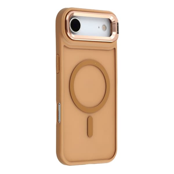 Mobilskal till iPhone Air MagSafe Lins Kickstand - Guld Guld